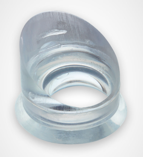 30 graden Prismalens met siliconen ring